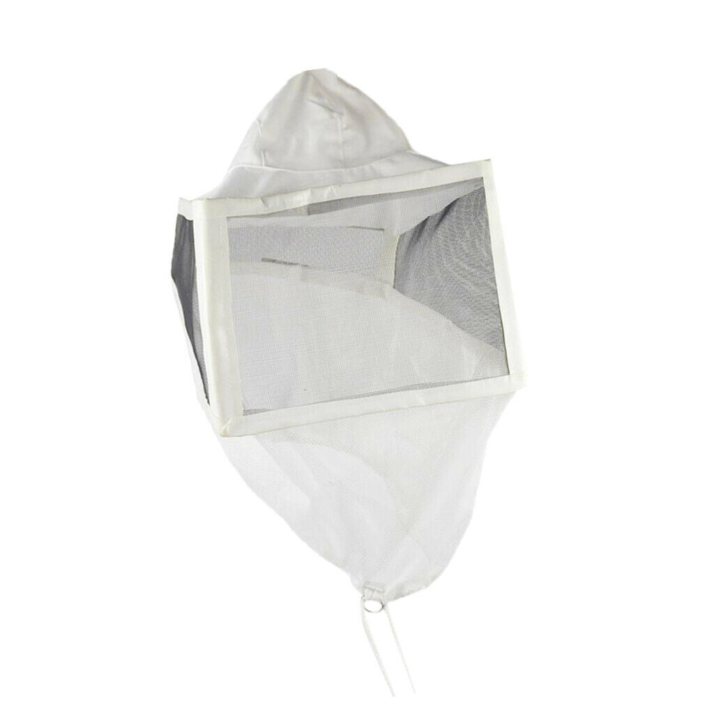 1x Beekeeping Bee Veils Round Hat Mosquito Fly Head Net Face Protection