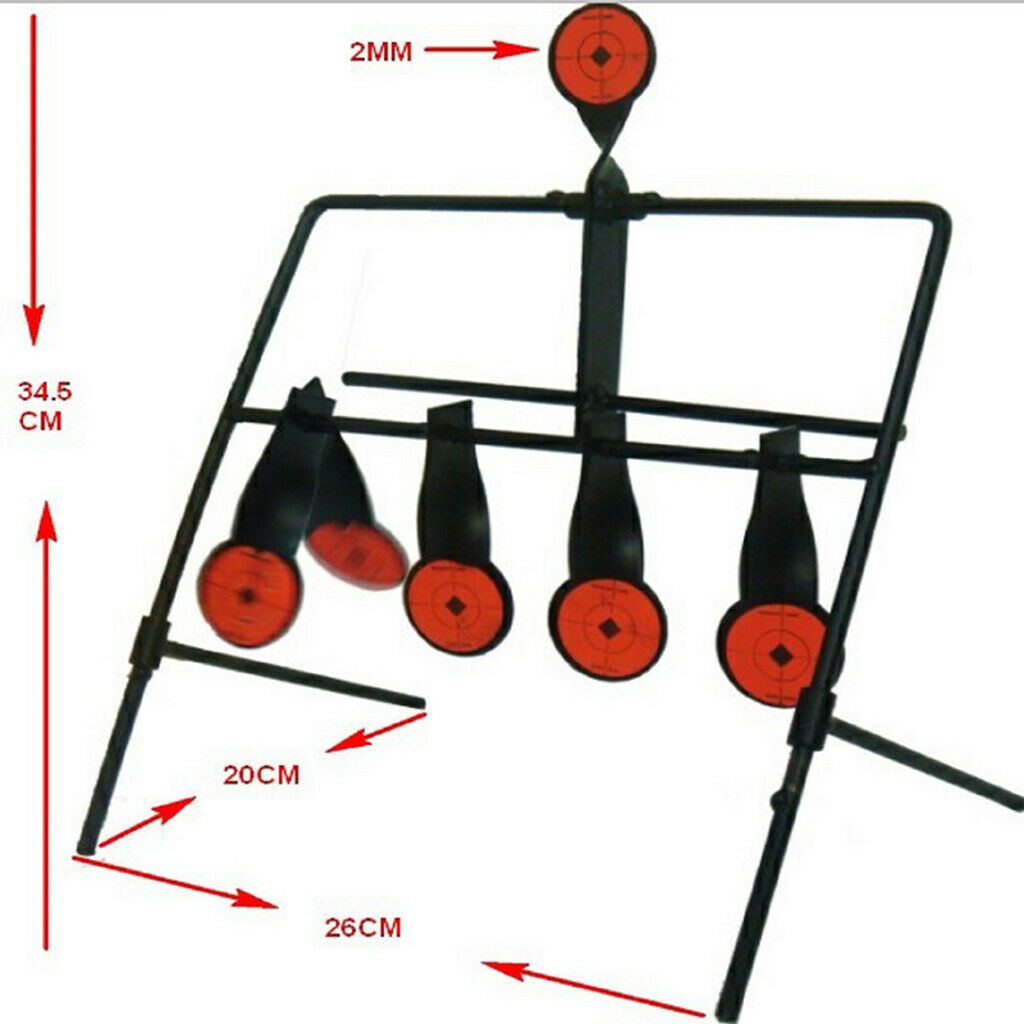 Stainless Steel Rotating Fire Target Auto-Reset Target