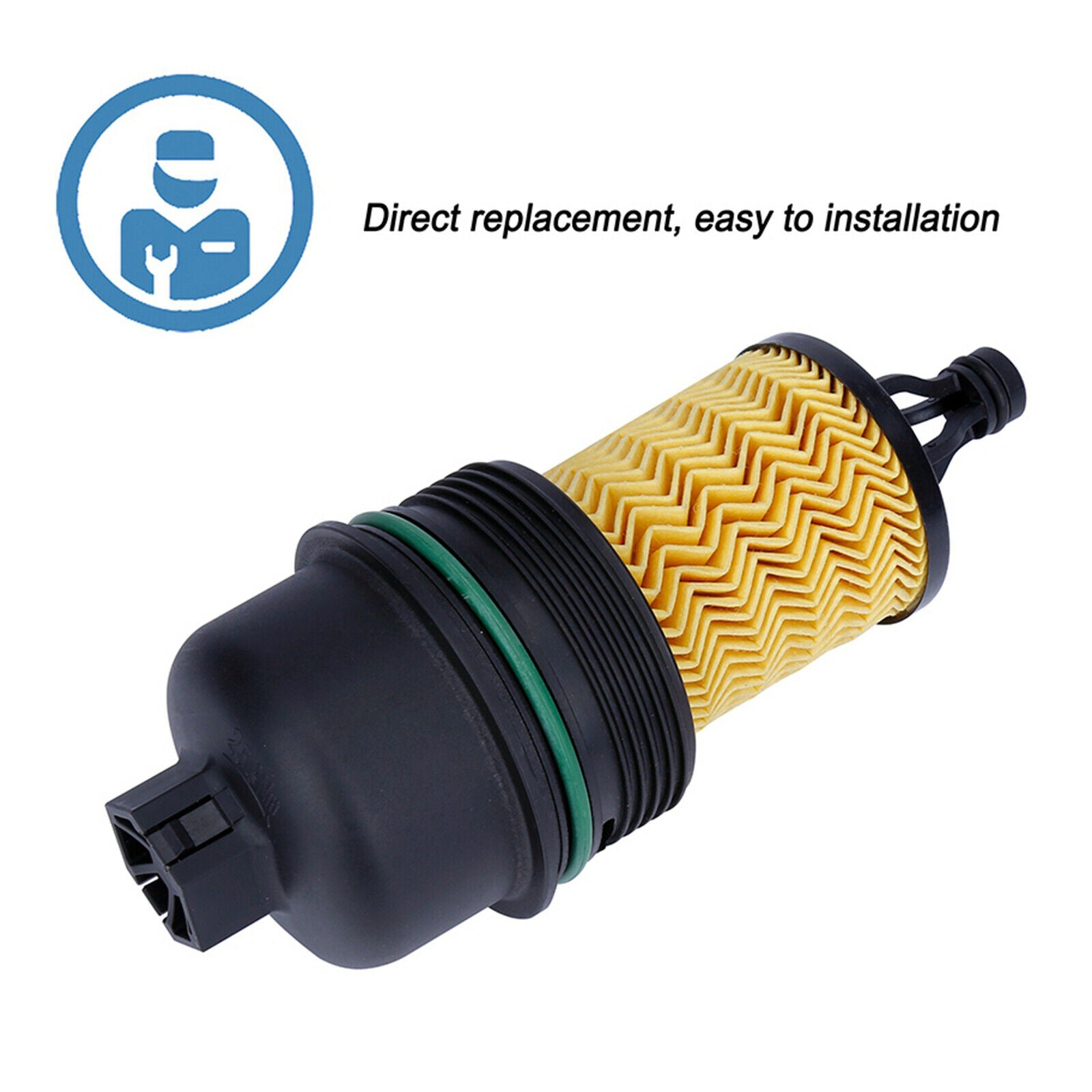 Automobile Oil Filter for Maserati 2014-2019 Ghibli V6 3.0L Replaces# 311401