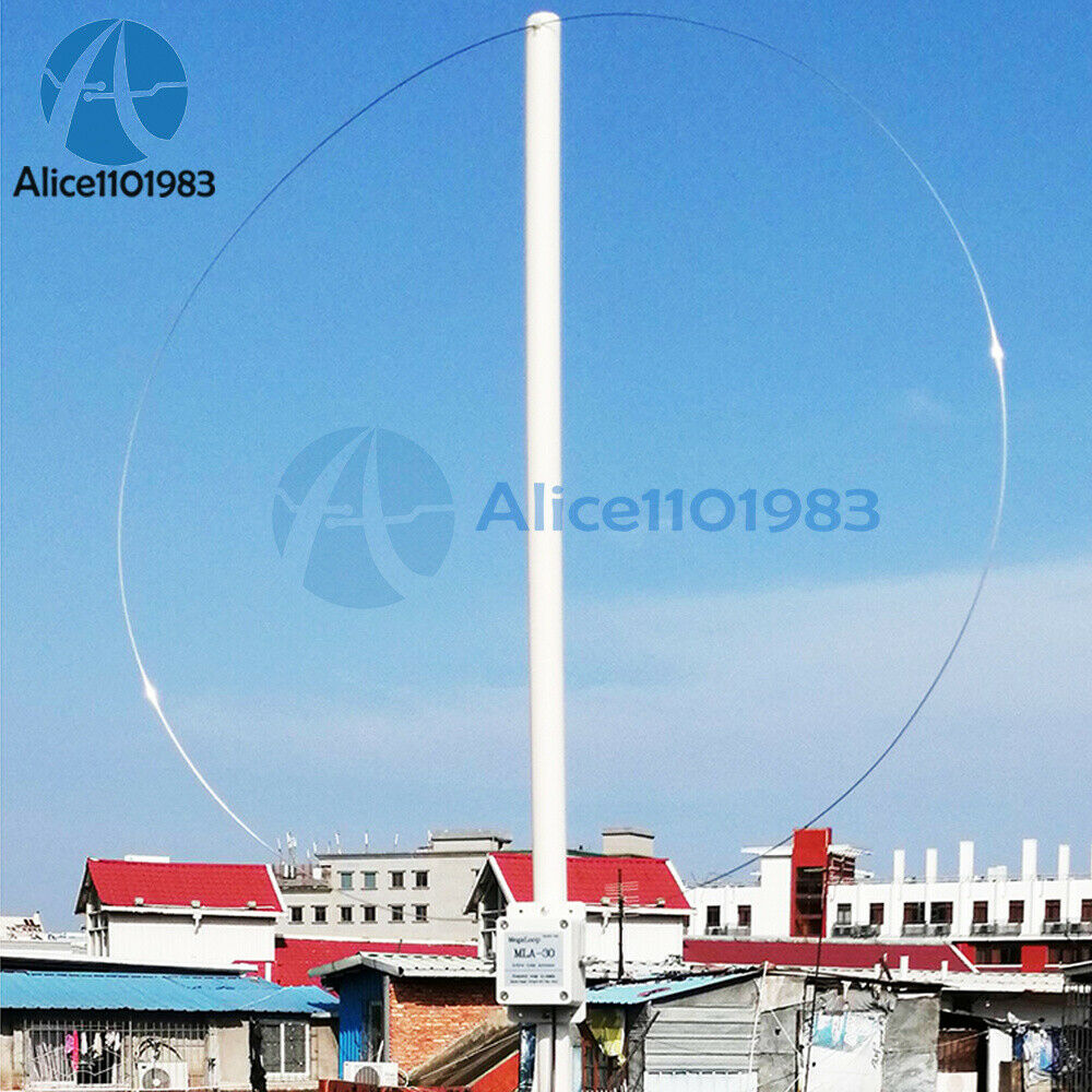 MLA-30+ 0.5MHz-30MHz Ring Active Receive Antenna Wave SDR Loop Radio Antenna New