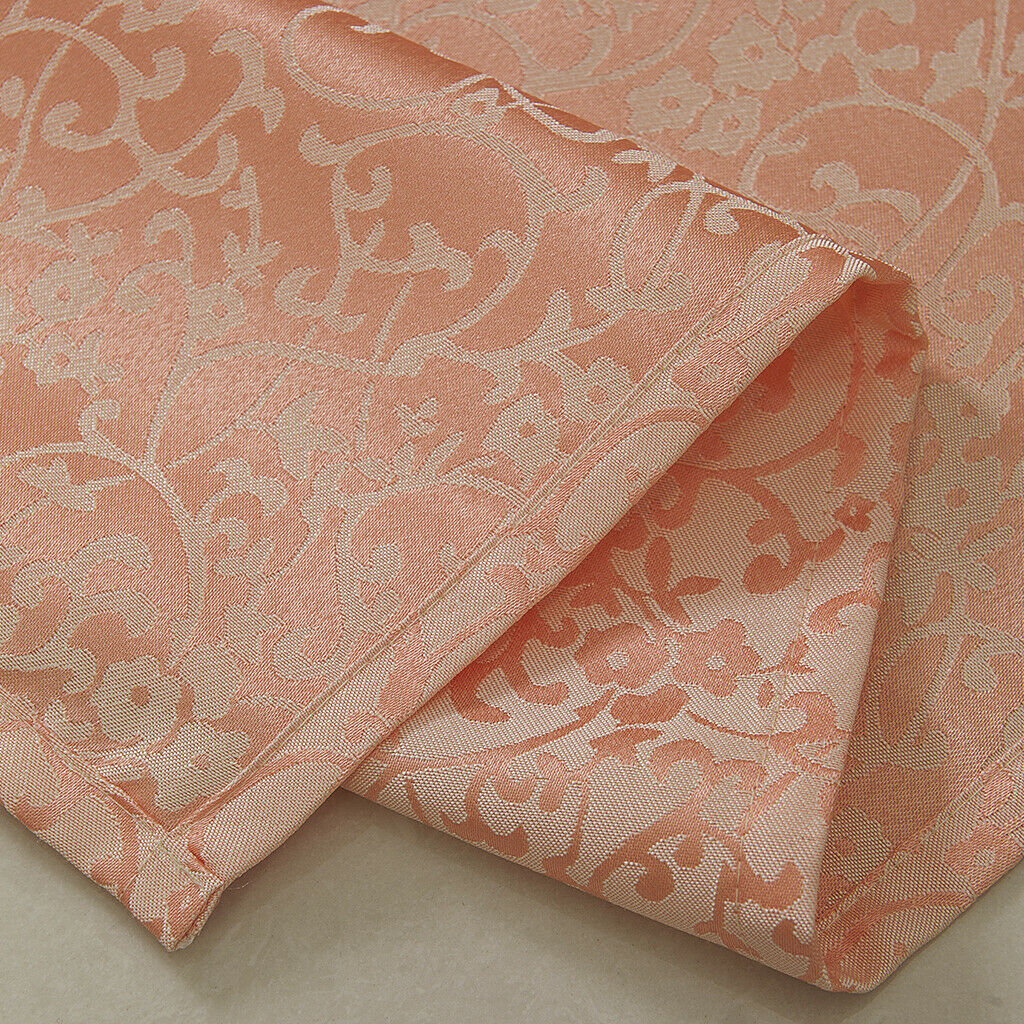 132x46cm Decorative Tier Curtain Short Curtain Half Kitchen Valance Pink