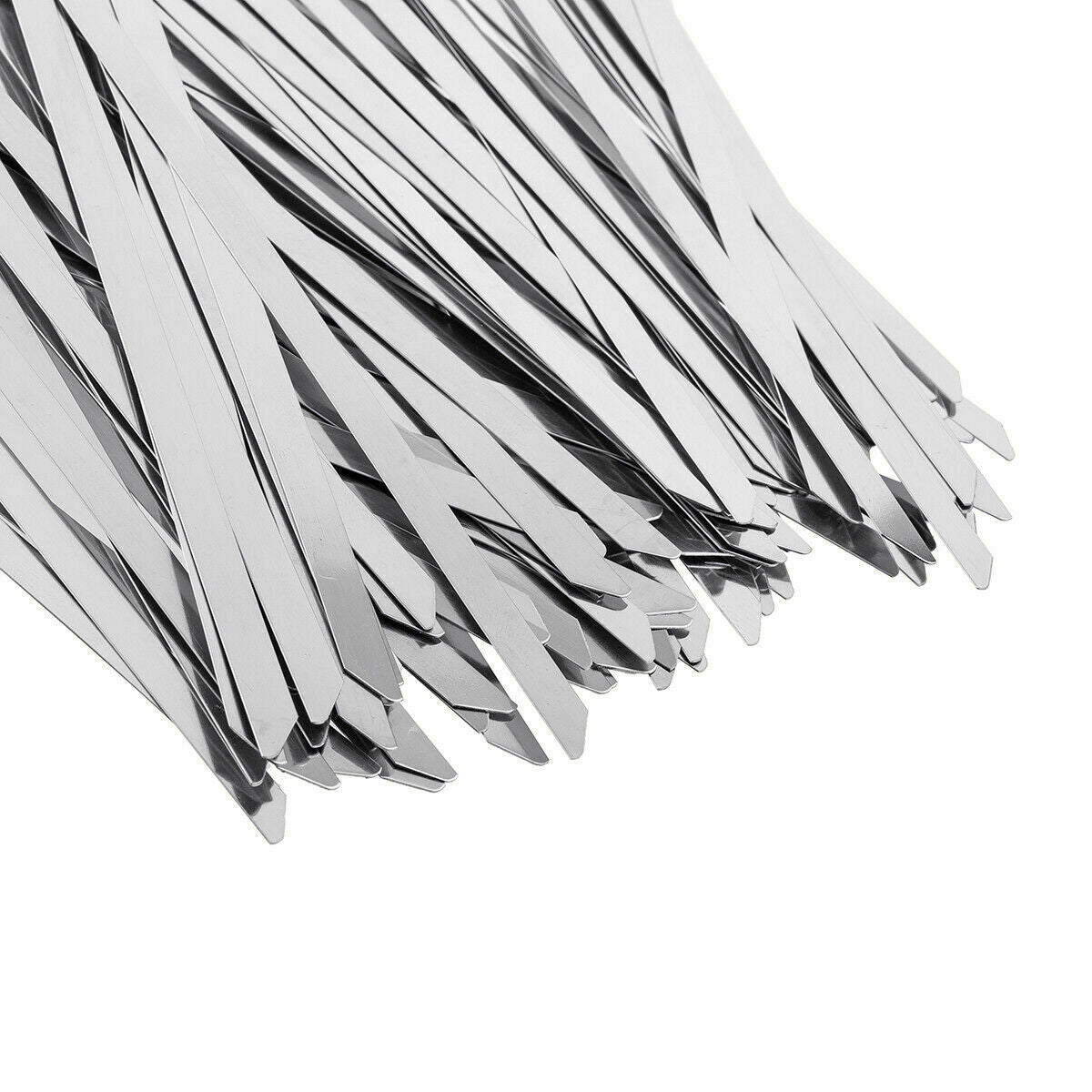 100pcs Cable Ties Zip Tie 450mm 4.6mm Stainless Steel Heat Wrap Lock 304 Grade