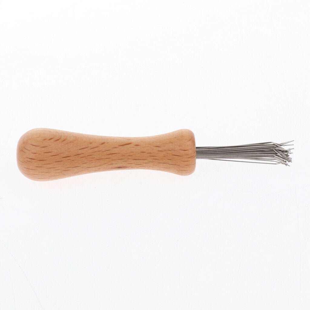 Wood Paddle Brush Massage Scalp Brush For Detangling Men Women Kids Hair 01
