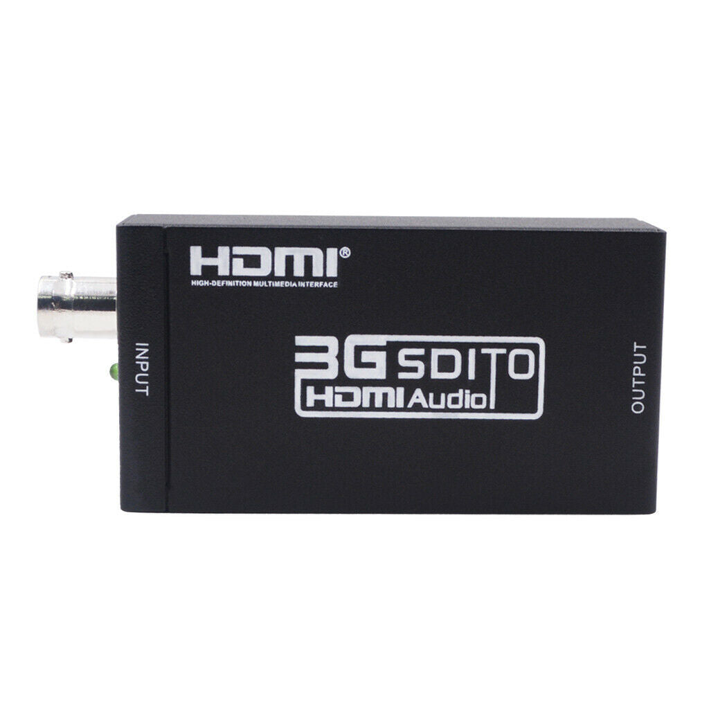 1080P SD-SDI HD-SDI 3G-SDI To HDMI Video Audio Converter For HDTV TV Camera