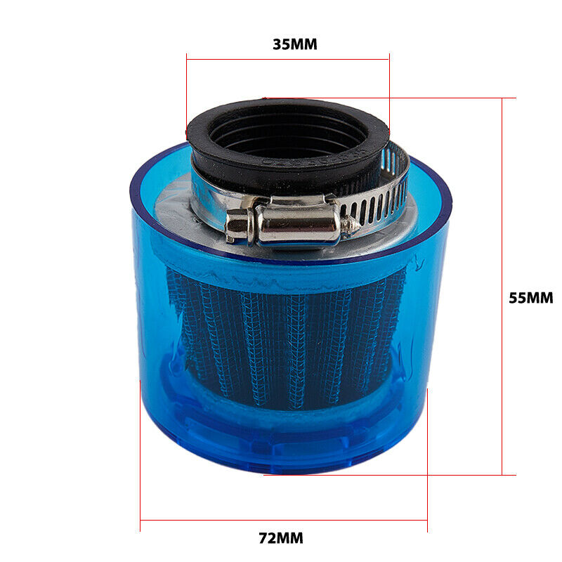 35mm Straight Neck Air Filter Modified Air Filter For Off-road Motorcy JYDFAU