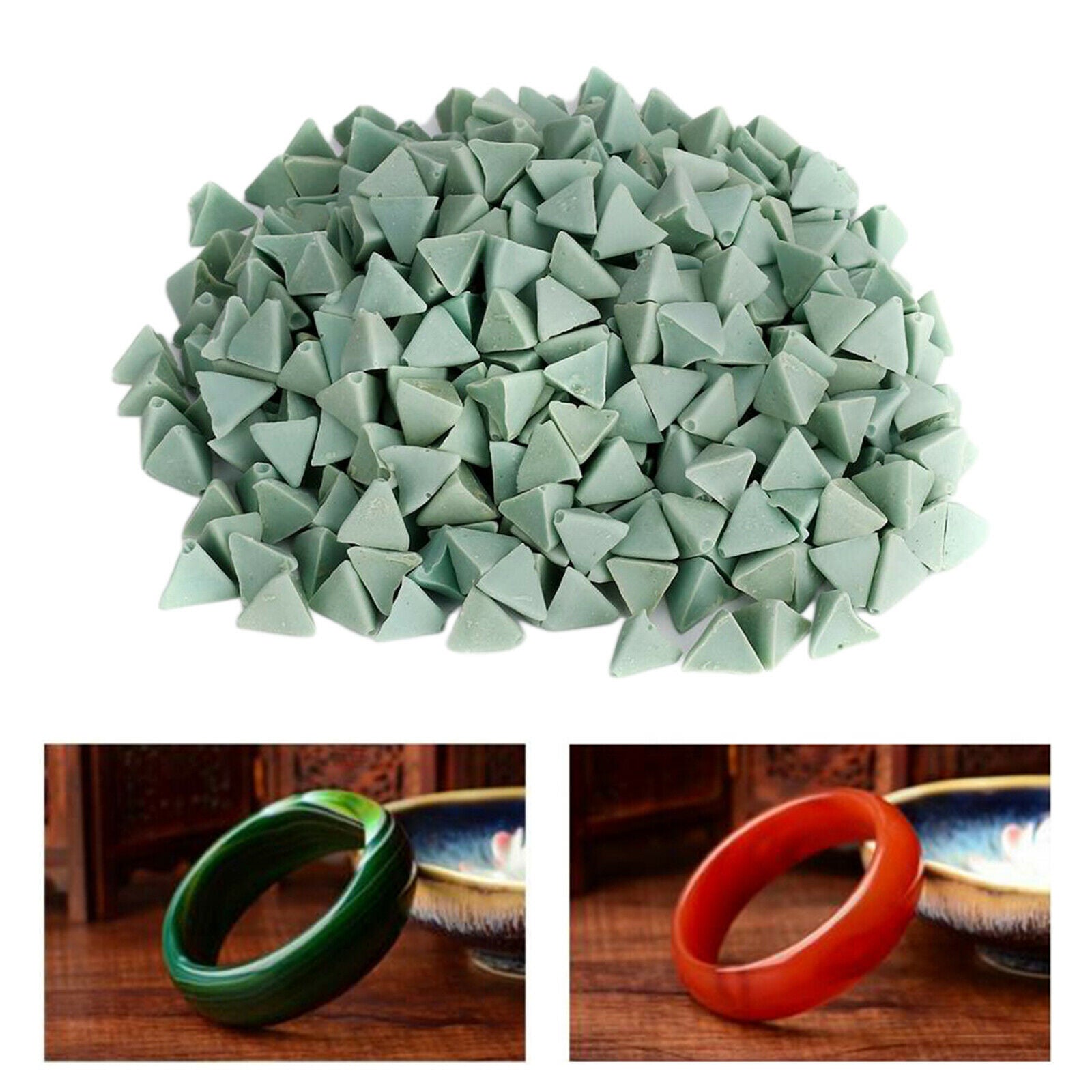 Jewelry Polishing Abrasive Tool Machine Tumbler Media Jade Jadeite Polishing