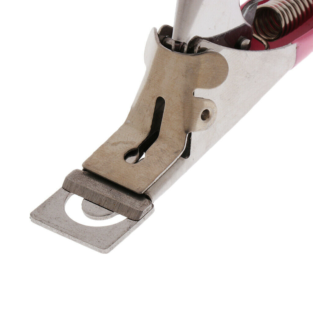 Plastic Handle Stainless Steel Blade Nail  Acrylic UV GEL False Tips