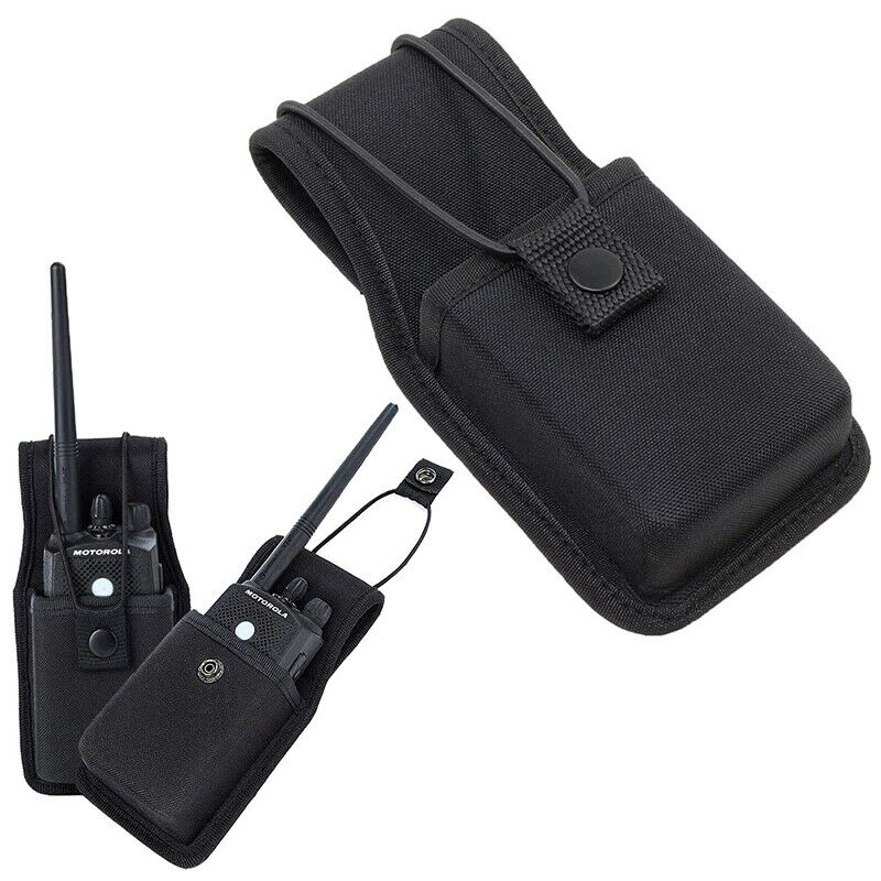 Universal Nylon Radio Case Holder Holster Pouch Bag for Radios Walkie Talkie  Tt