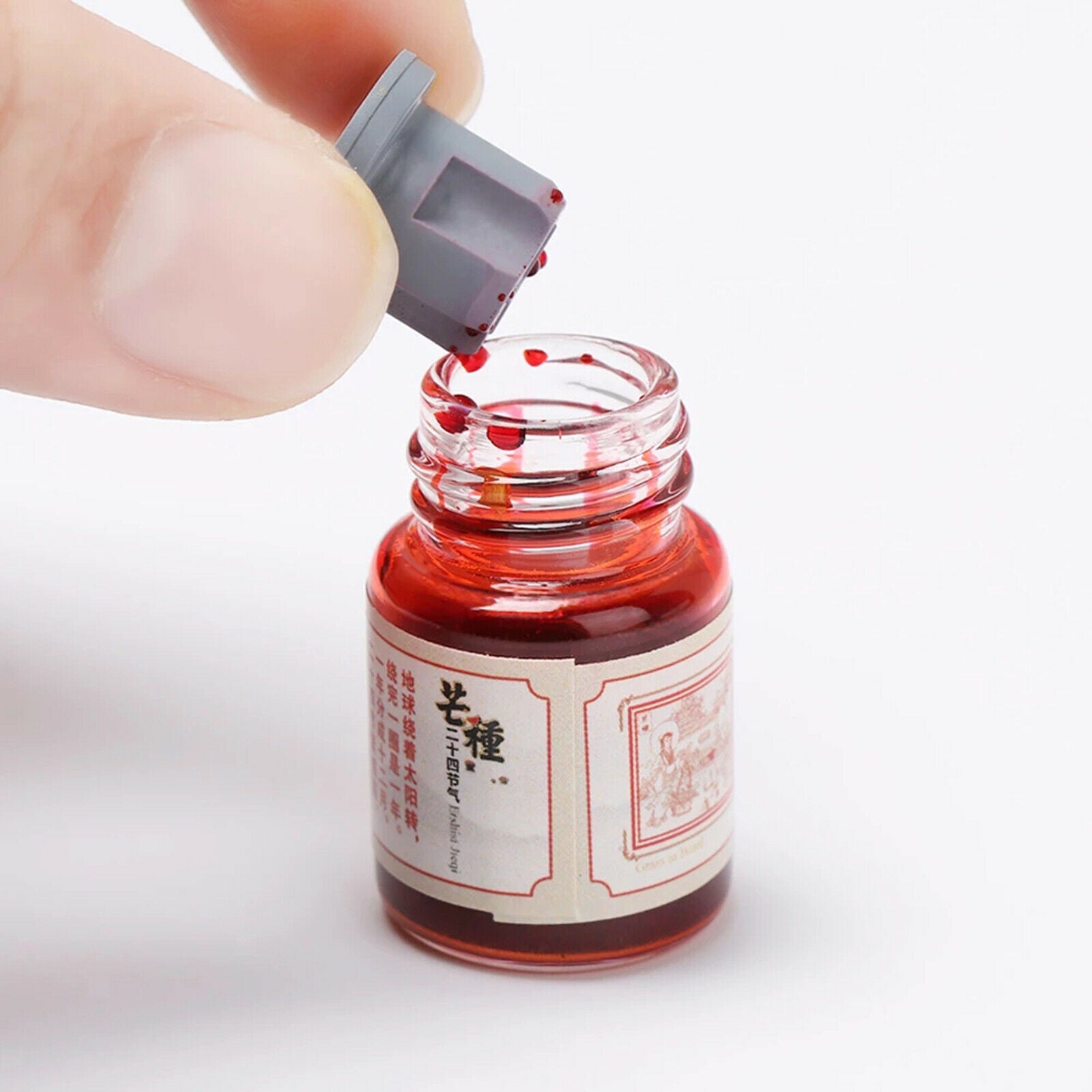 24x Colorful Calligraphy Pen Ink Graffiti Paint Art Dip Pen Non-Carbon Inks