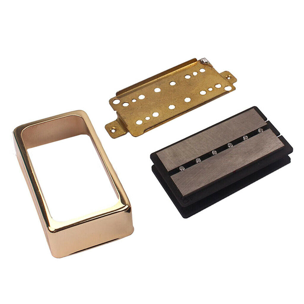Electric Guitar Replacement Alnico 5  Pickup Set Copper Soap Bar