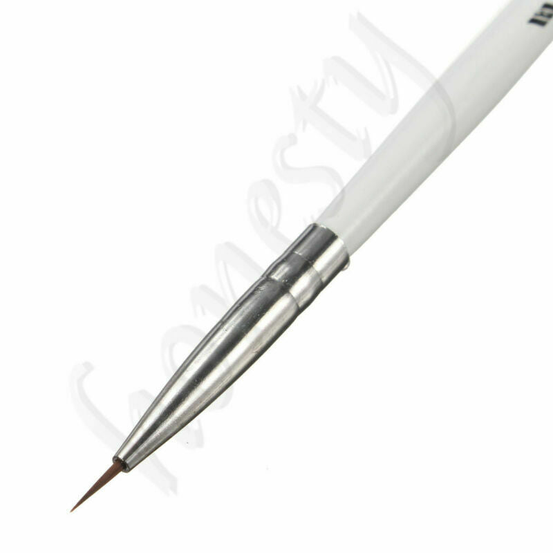 6X Weasel's Hair Brush Pen Nail Art Strokes Watercolor Paint Oil Painting Draw