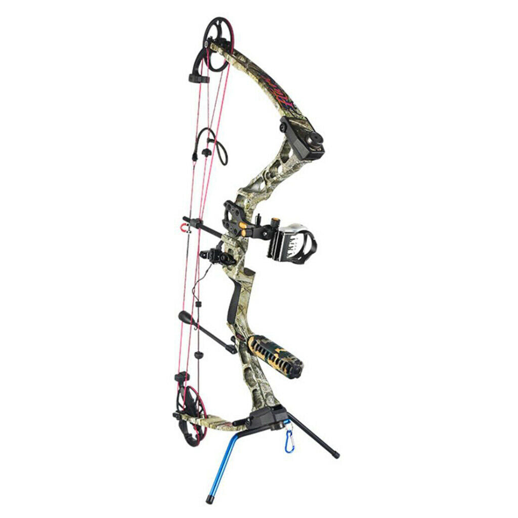 Detachable Compound Bow Stand Holder Rack Support Archery Accessories Blue