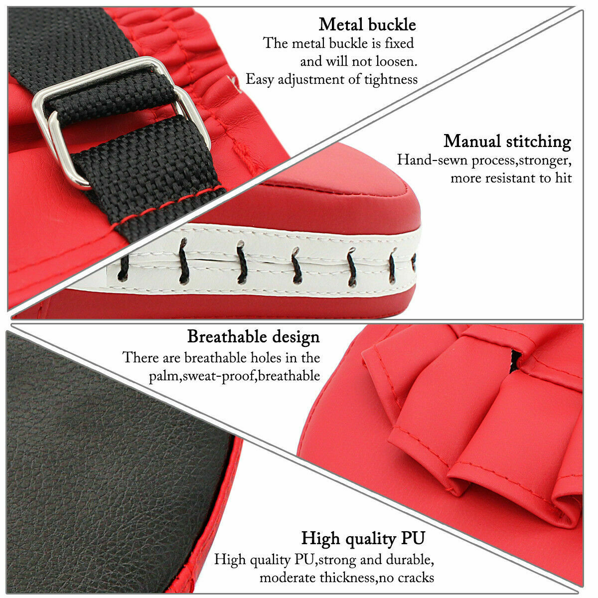 Punching Mitts Kickboxing Training Punch MMA Boxing Mitts Hand Target Focus Pad