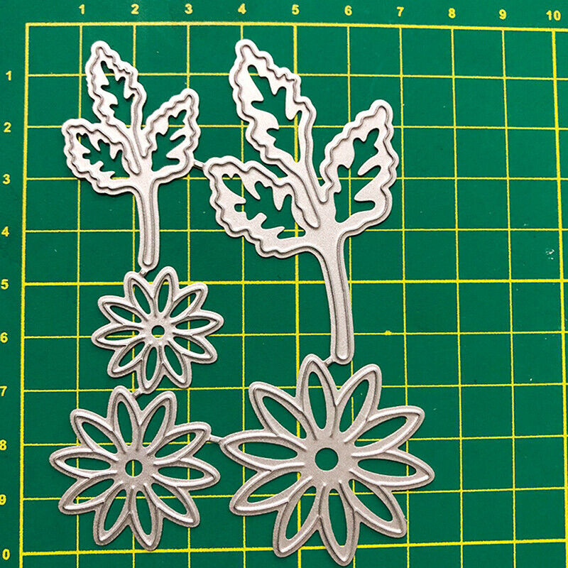 Flower Spring Leaf METAL CUTTING DIES Stencil Scrapbooking Photo Album To.l8