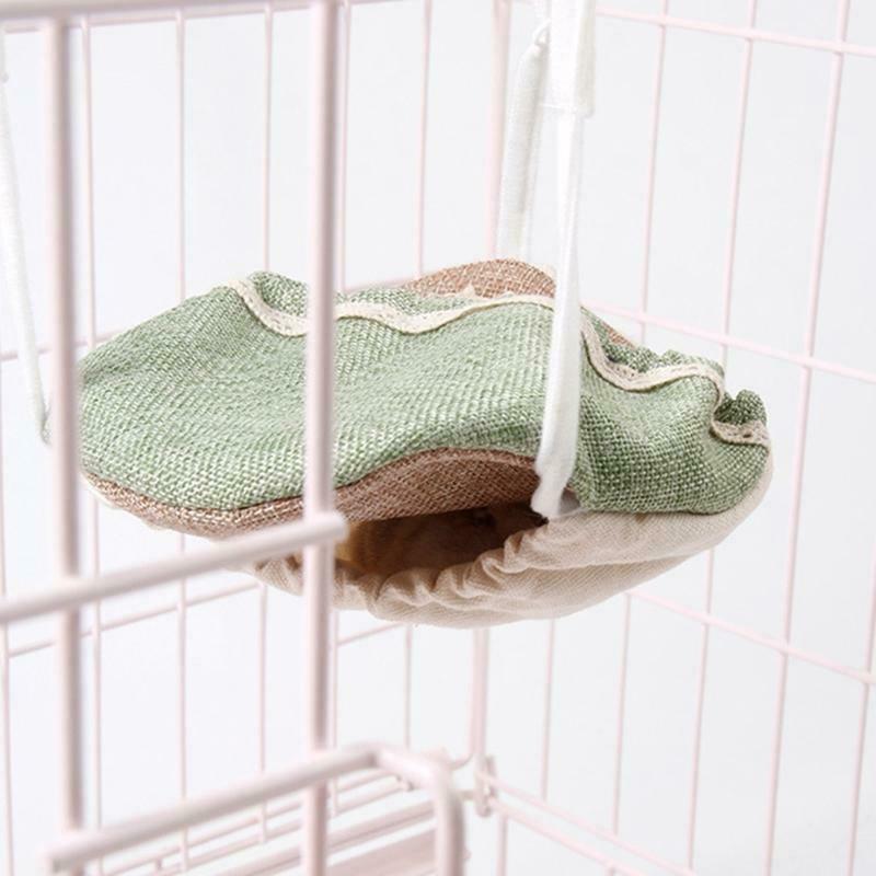 Small Animal Hammock Sleeper Double Bed Cage Accessories for Hamster Rat