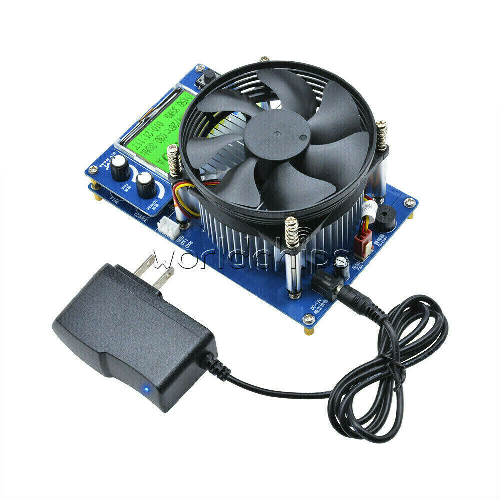 USB Intelligent Electronic Load 150V 10A 150W Battery Discharge Capacity Tester