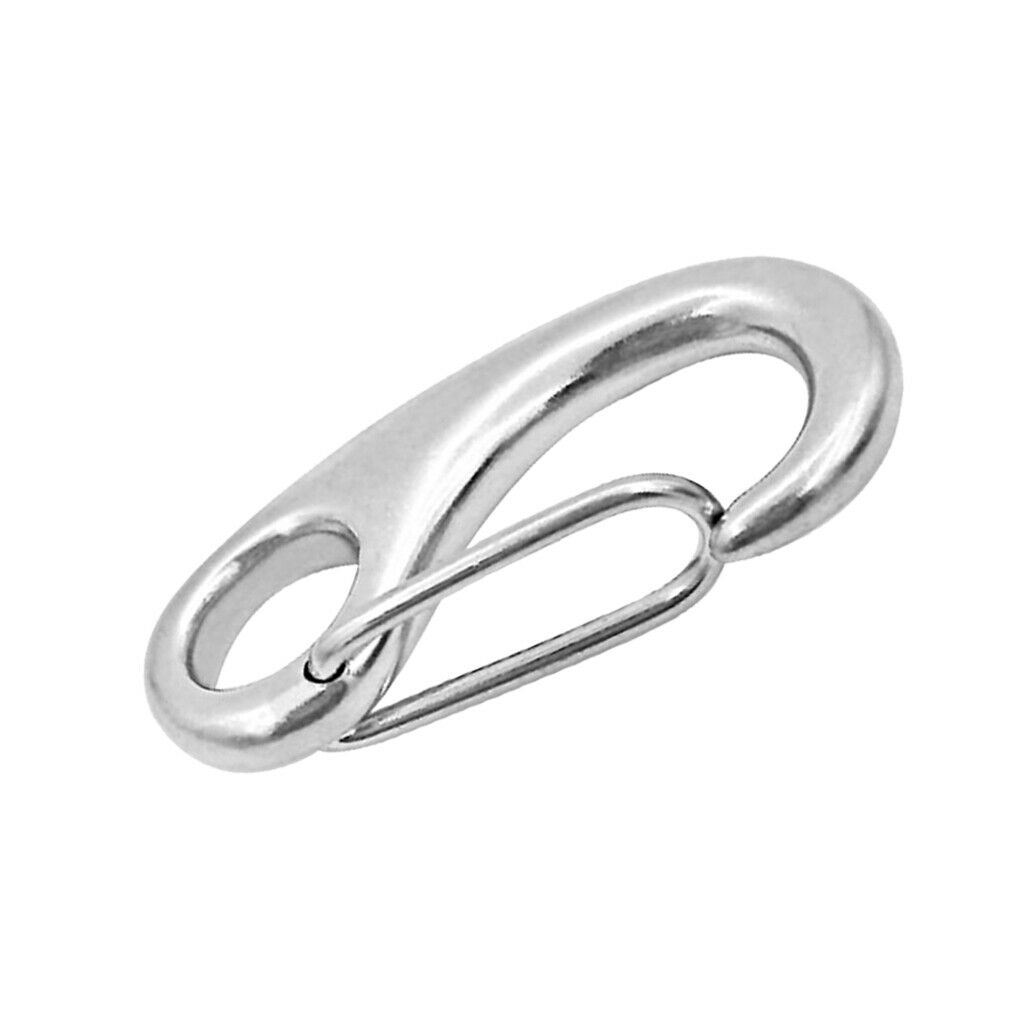 Heavy Duty Marine Grade 2" 304 Gate Spring Clip Snap Hook Claw for Yacht