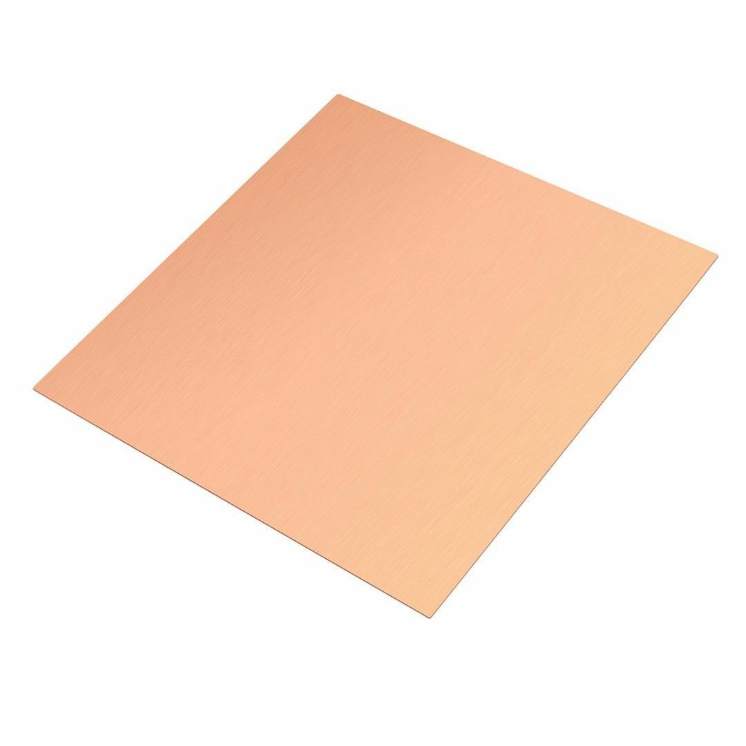 1pc 99.9% Pure Copper Cu Sheet Thin Metal Foil Sheet 100x100x0.5mm