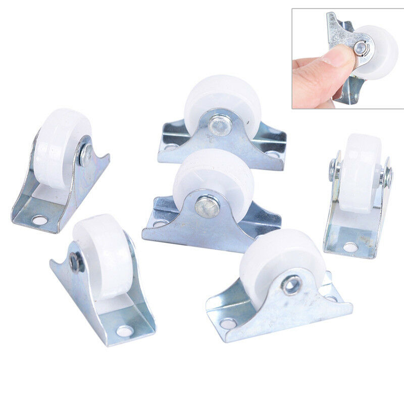5x fixed metal top plate diameter rigid caster wheel wear-resistant whee.l8