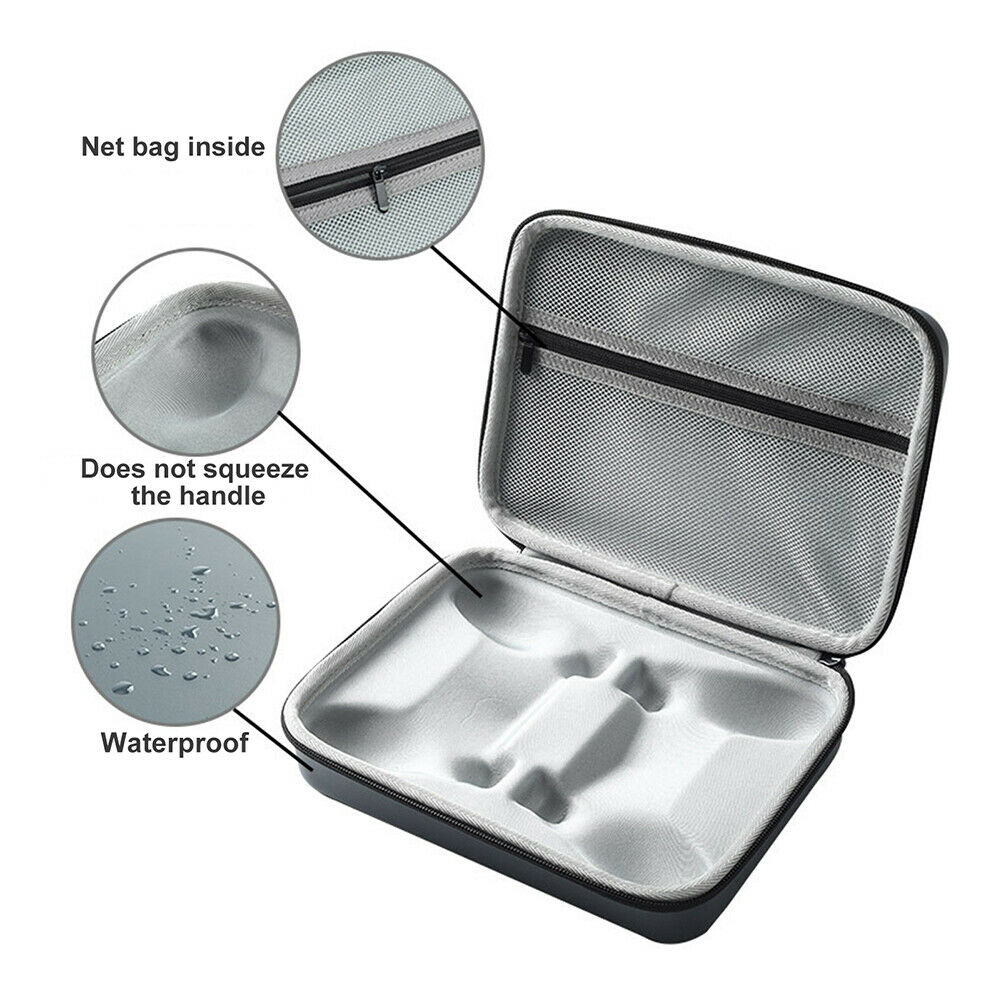 Dual Controller Carrying Case for DualSense DualShock Hard Shell Carry Case @