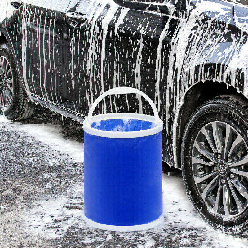 13L Bucket for Fishing Folding Car Wash Outdoor Supplies Bathroom Camp Bucket