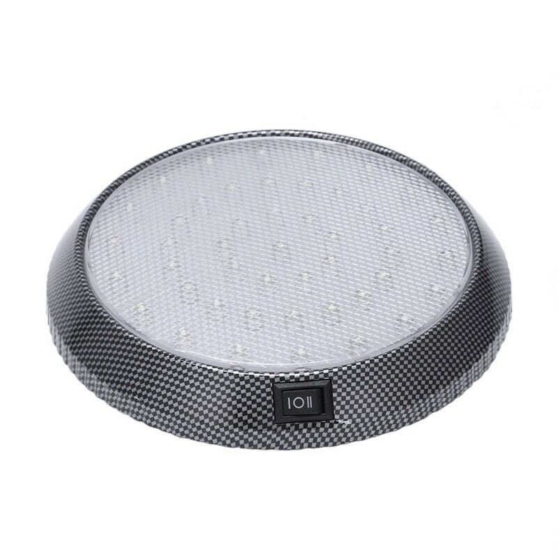 DC 12V Car Vehicle White 46 LED Dome Roof Ceiling Interior Light Lamp P5Q9Q9