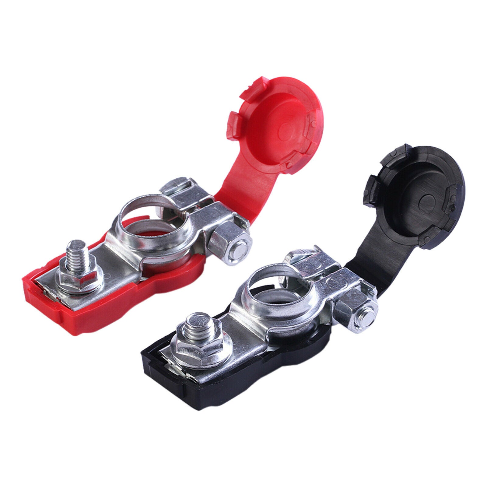 Universal Auto Battery Cable Terminal Clamps Connectors Durable Heavy Duty