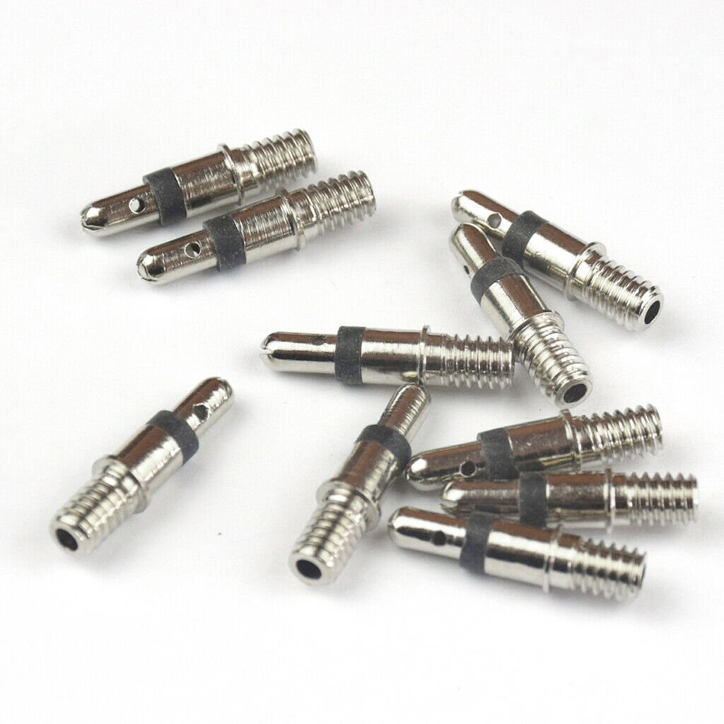 10x Copper 24mm Bike Bicycle Tyre Valve Without Tubes Tubeless Universal