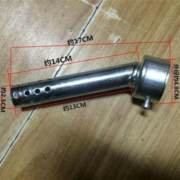 Heavy Duty Exhaust Silencer Muffler 48mm Motorcycle Insert Baffle DB Killer