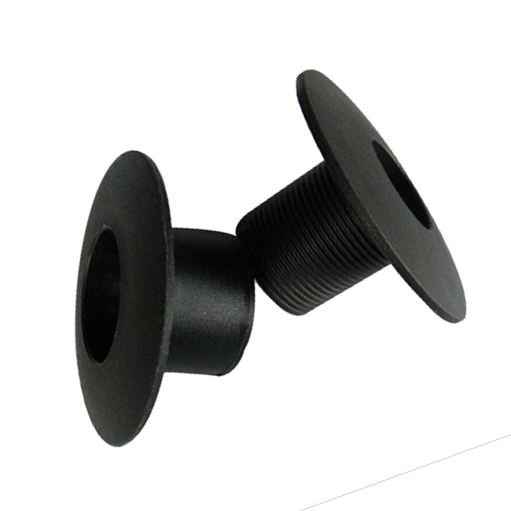 2 Pieces Foosball Bearing Table Football Game Bearings Replacement Black