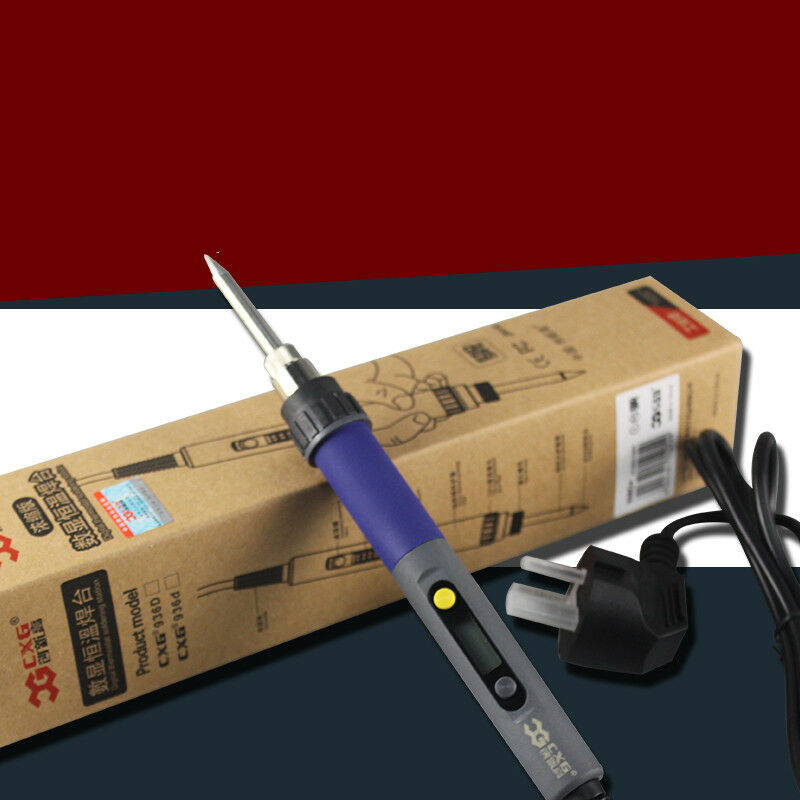 Digital Thermostatic Welding Electric Soldering Iron set 80-480°C 100w backlight