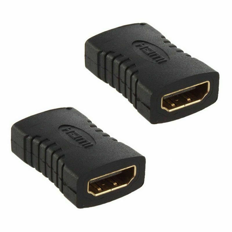 5 x MI Female To Female Extender Adapter Coupler Connector F/F For TV 1080P G1Y7