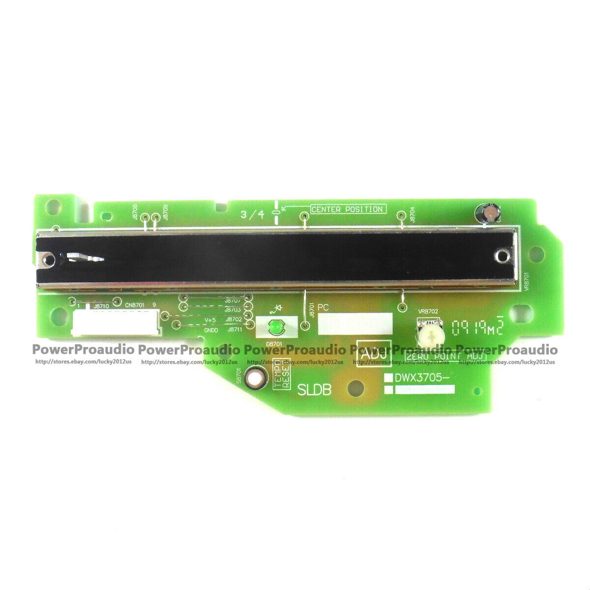 DWX3705 Pitch Tempo fader circuit board for Pioneer CDJ-2000NXS2 CDJ-TOUR1 SLDB