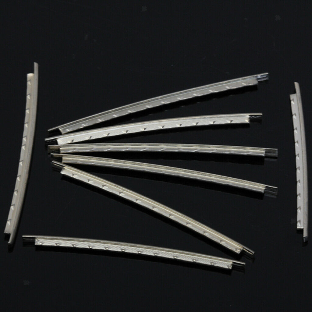Guitar Bridge Assembly Kit + 24pcs Guitar Fret Wire Fretwire 2.2mm Width