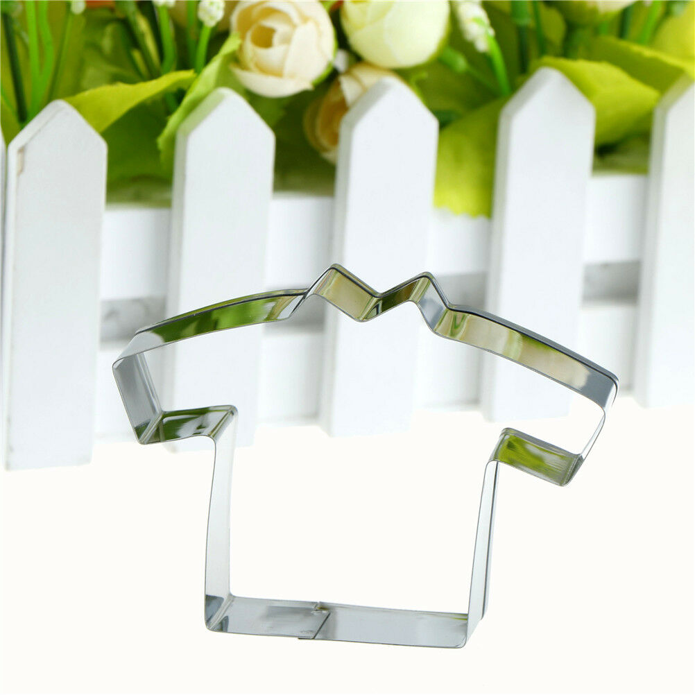 T-Shirt Metal Cookie Cutter Patisserie Mold Fondant Pastry Baking Too.l8