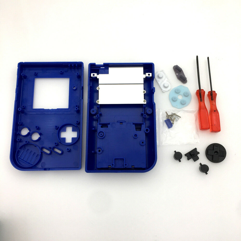 Blue For Gameboy Game Boy Classic DMG GBO Console Housing Shell Case cover