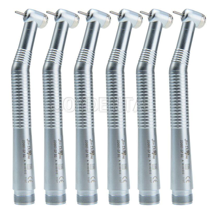 6x Dental NSK Pana Air Style High Speed Standard Button Handpiece 2Holes