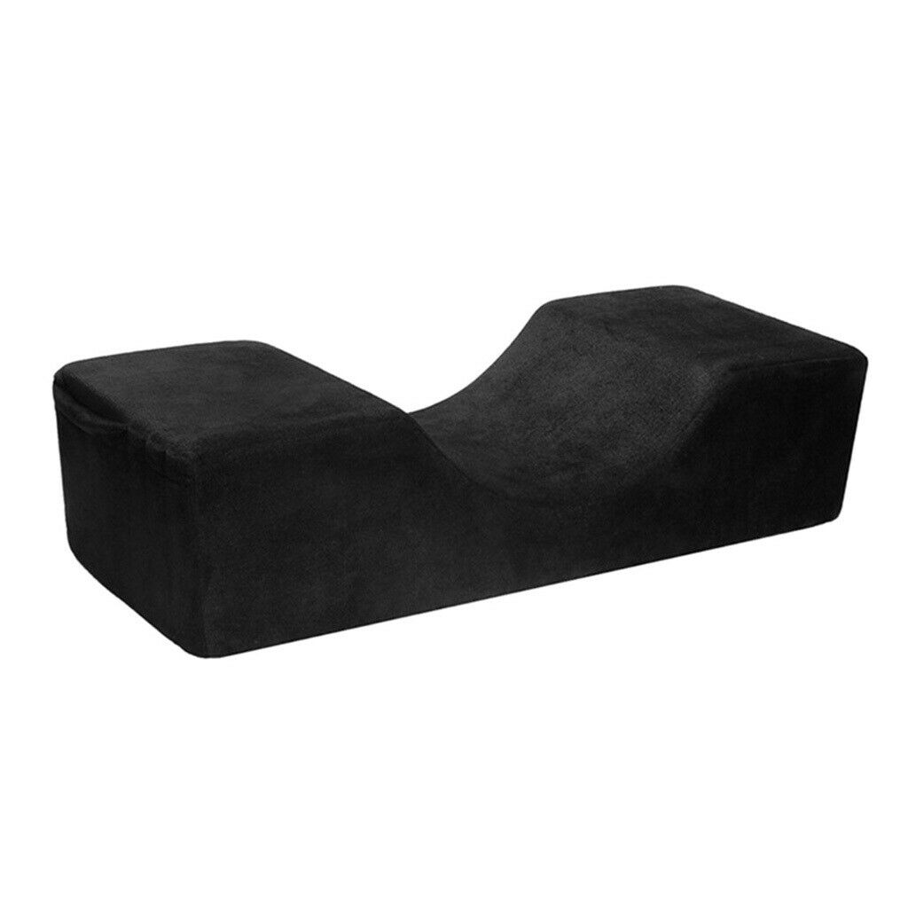 2x Eyelash Extension Pillow Momory Foam Beauty Salon Pillow 50x20x13cm