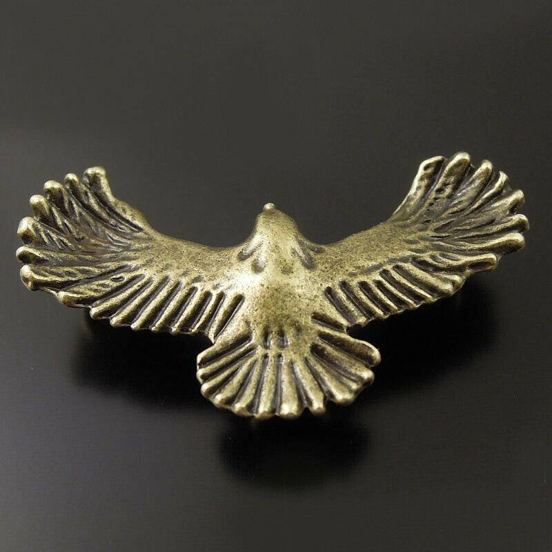 10 pcs Retro Bronze Eagle Charm For Bracelet Pendant Jewelry Connector 35*20*7mm