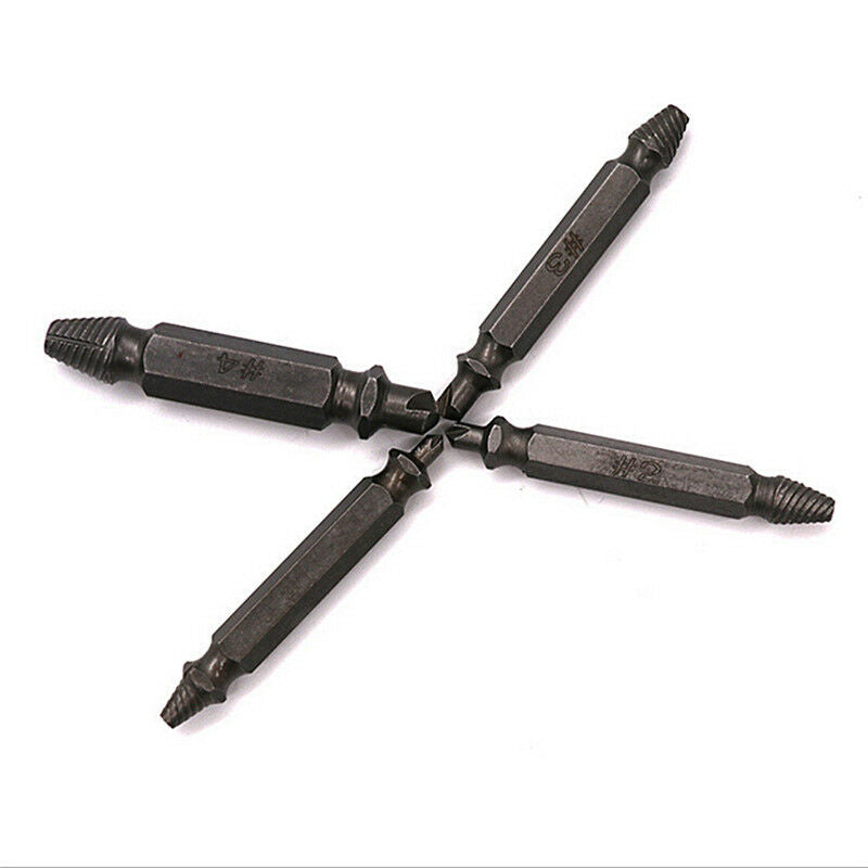 Screw Extractor Breakage Bolt Extractor Drill Set Broken Easy Out Fastener.l8