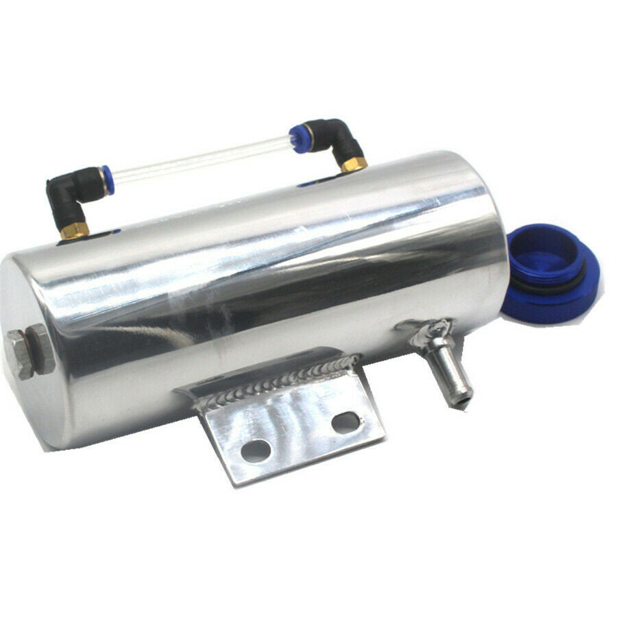 Aluminum Overflow Coolant tank Reservoir Cooling Radiator water 500ML 0.5 litres