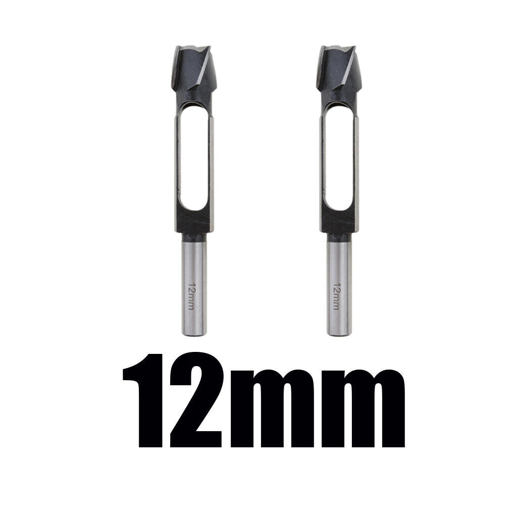2xPlug Cutter Plug Cutting Tool Tenon Plug Cutter /Long-lasting Cutting 12mm