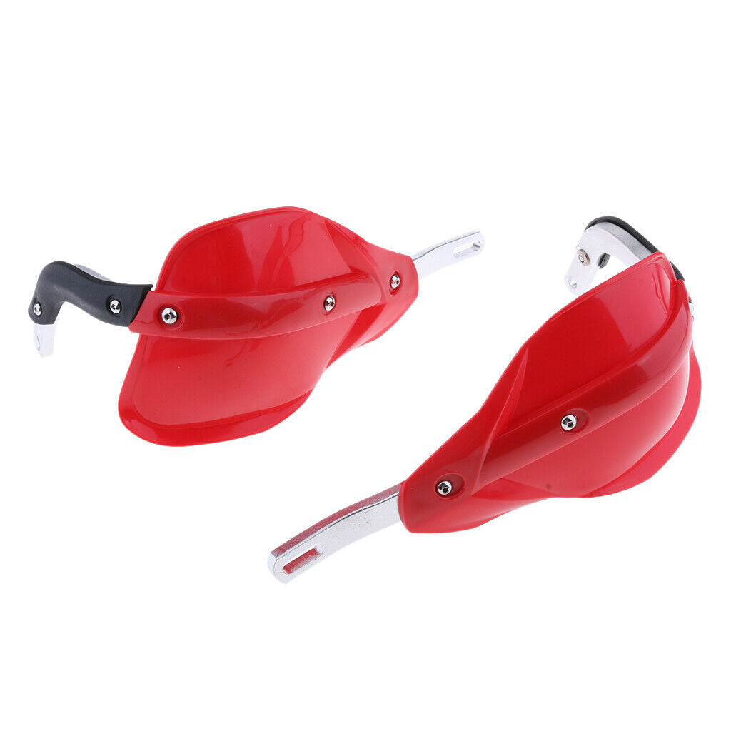 Hand Guards Brush Bar For   Dirt Bike Motorcycle Protection 7/8" Red