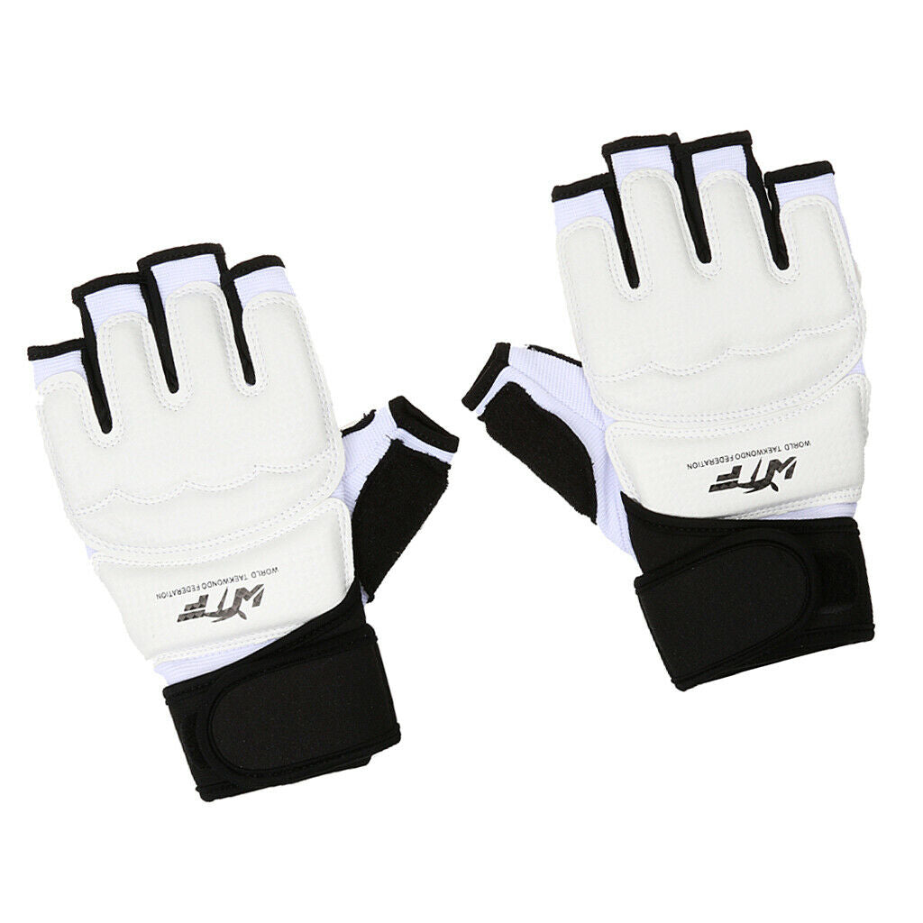 2 Pairs Boxing Grappling Fingerless Gloves