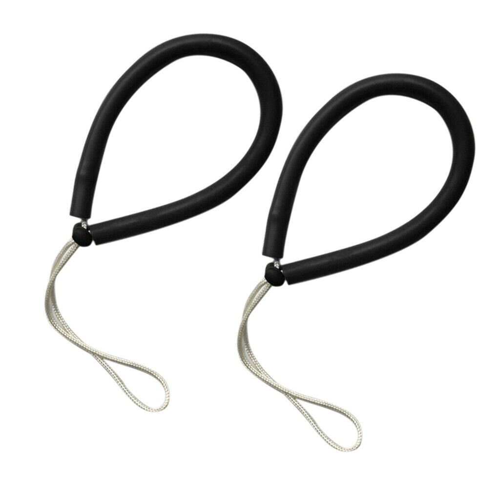 Diving Wrist Strap Lanyard Underwater Camera Flashlight Grip Rope Black