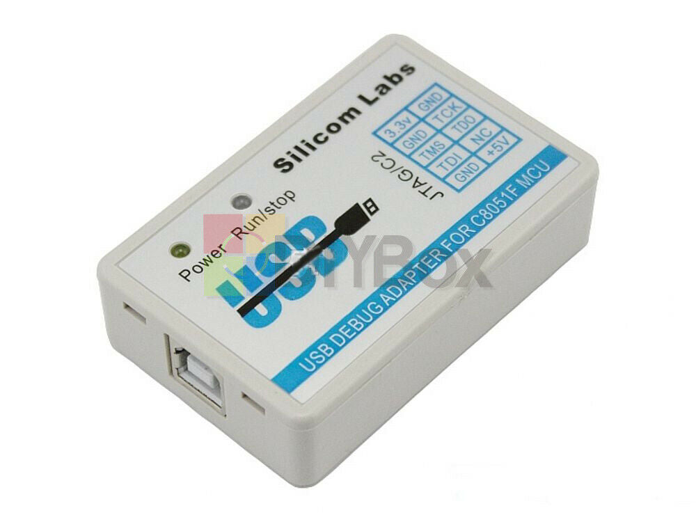 C8051F MCU Emulator U-EC6 USB Debug Adapter Downloader JTAG/C2 Mode with Cable