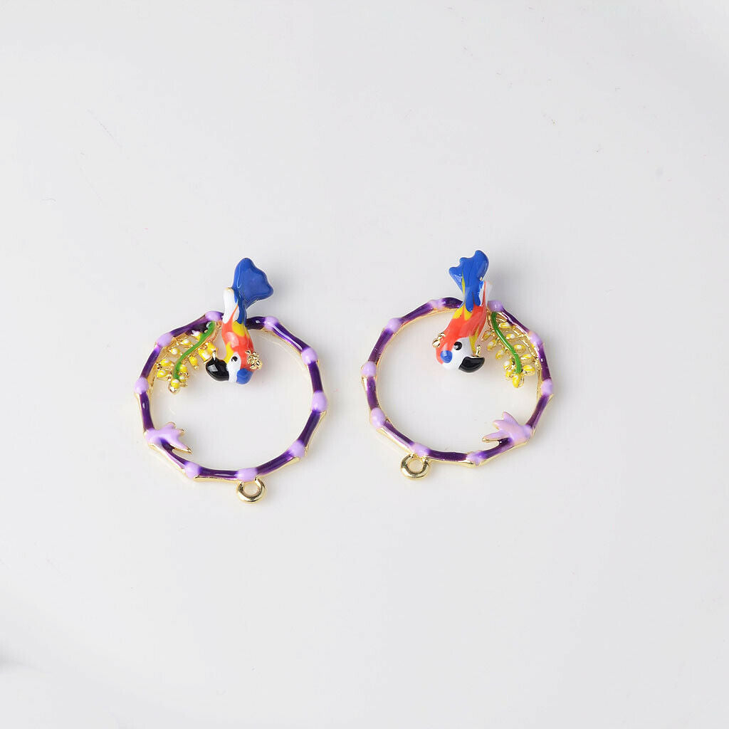 4 Pieces Alloys Garland DIY Charm Jewelry Finding