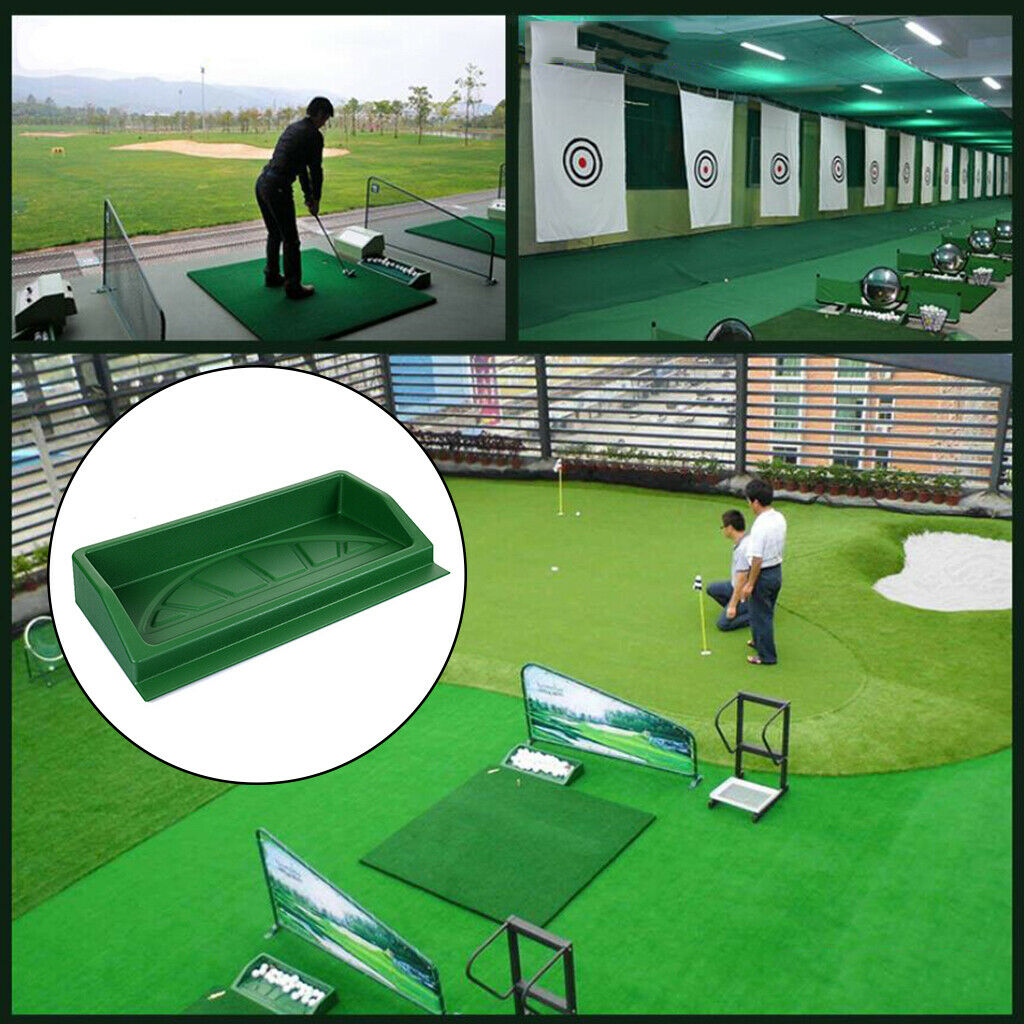 Golf Ball Tray Plastic Golf Driving Ball Box Golf Driving Range Golf Accs