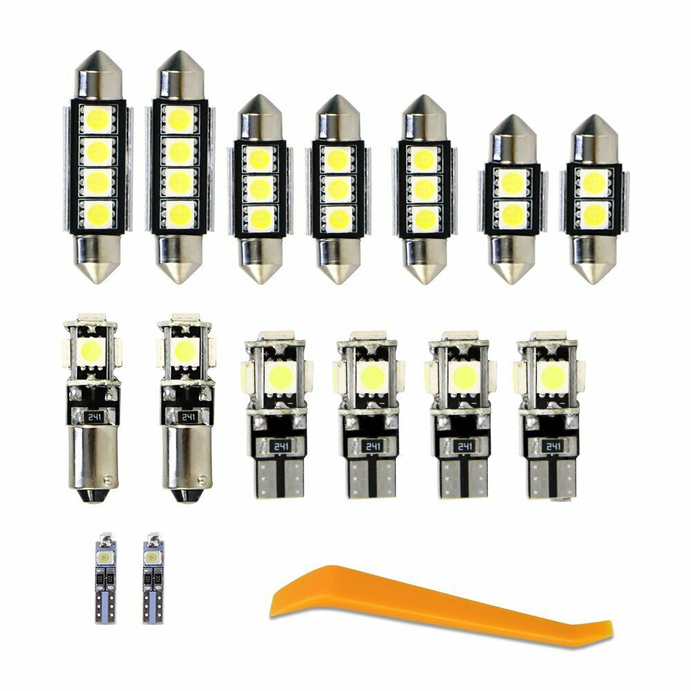 Canbus Free White 15X Interior LED Light Bulbs Package Fits for VXWX Pasxxat B7