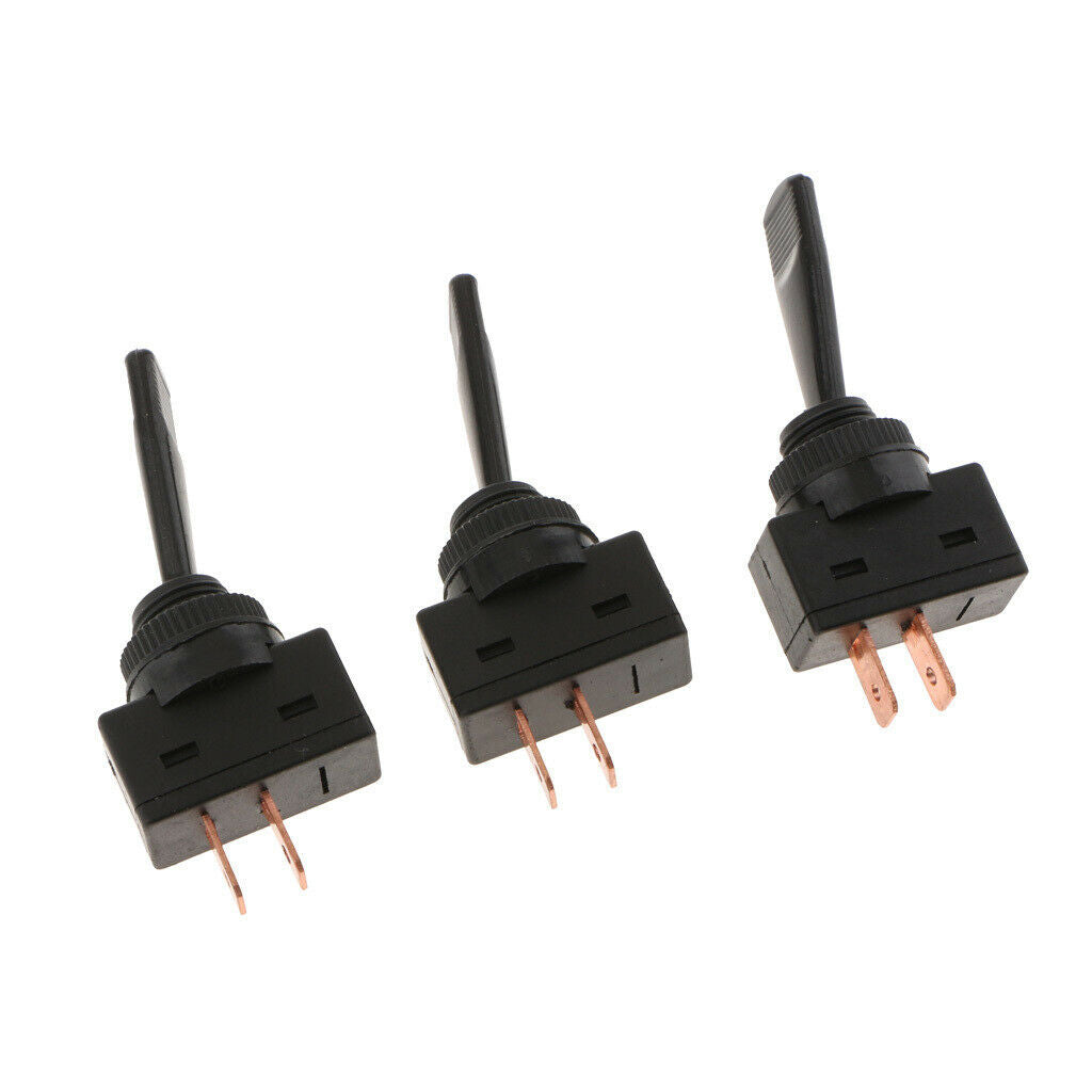 ASW-13D 2pin 12mm 12V / 20ADC 10A / 125VAC Car Rocker Switch